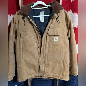 Carhartt winter heavy duty coat with hood